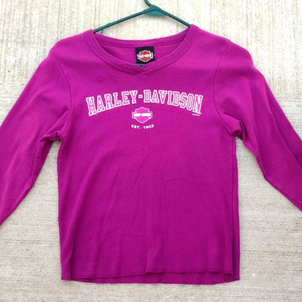 3/4 sleeve Harley Davidson Shirt